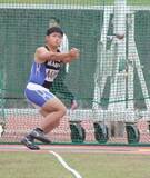 「男子ハンマー投げ　城南静岡高・宮崎秀明が大会新でＶ…中学まではサッカー部「遊びで初めてはまった」…静岡県総体中部地区予選会」の画像1