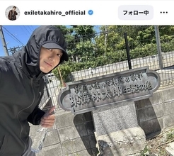 ＴＡＫＡＨＩＲＯのジョギングオフショットがかっこいい！「ビジュ良すぎて息止まるとこした、、」