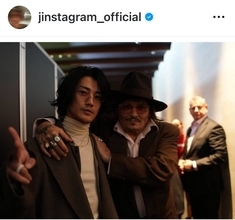 「いつのまにそんな人脈が…」赤西仁、ハリウッドスターと超レア２ショに反響「神々しい」「ヤバすぎる」「夢かこれは」