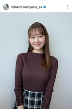 「テレ朝ナンバー１」破壊力抜群のニット姿「めちゃくちゃ…」「スタイルいいね」「才色兼備」森山みなみアナにくぎ付け