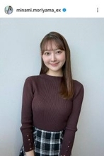「テレ朝ナンバー１」破壊力抜群のニット姿「めちゃくちゃ…」「スタイルいいね」「才色兼備」森山みなみアナにくぎ付け