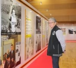 【巨人】山口寿一オーナー「長嶋茂雄　追悼展示」見学　現役引退の名スピーチノーカット動画も