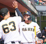 「【巨人】育成３年目・平山功太が先頭打者弾から２打席連続本塁打　俊足＆強肩＆パンチ力ある２１歳が支配下昇格へ猛アピール」の画像1