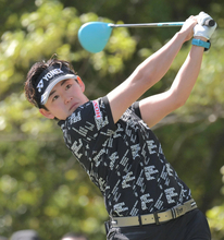 【米女子ゴルフ】岩井明愛が単独トップ発進「全部が良かった」　２４歳初戦でロケットスタート