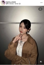 「大人っぽくて綺麗」カジサックの長女・梶原叶渚、ホワイトワンピ×ジャケットコーデに「可愛くて美しすぎる」