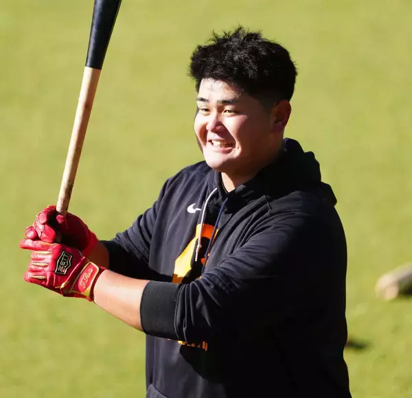 巨人期待の１９歳「まずは２軍で活躍できるように」育成２年目・竹下徠空、居残りでフリー打撃“おかわり”