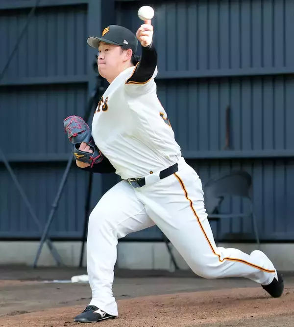 【巨人】前日本ハムの北浦竜次が大城卓三とコンビ　上々のキャンプ初ブルペン