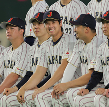 大谷翔平「いいコミュニケーションが取れている」　北山亘基考案のお茶ポーズに言及…井端監督も言及「まだ照れがある」