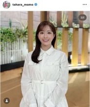 「お姫様みたい」テレ朝・田原萌々アナ、真っ白ワンピース姿が「美しすぎる！」「この世に舞い降りた天使」