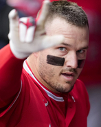 トラウトが３試合ぶりの９号アーチ　通算７９７長打の球団新記録達成　ナインから手荒な祝福