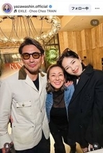 矢沢心、夫・魔裟斗と、ＲＩＫＡＣＯの「ＫＡＮＲＥＫＩお祝い」に！「交友関係広い」「仲良しだ」