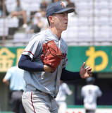「【高校野球】大会３連覇を目指した京都国際が８強で姿を消す　プロ注目左腕・西田櫂吏が血マメ破れた状態で力投も４失点で涙…京都大会」の画像1