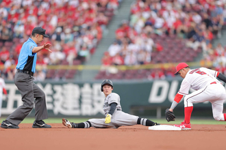 【巨人】浦田俊輔がリーグトップタイの２８盗塁！１０球粘って四球　ダルベックの先制３ランを呼ぶ