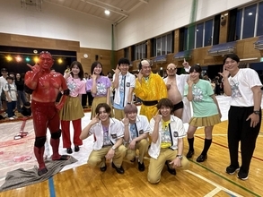 ２４時間テレビで２日間にわたる史上最大規模の巨大ドミノチャレンジ 　約３万個のドミノが見事“完走”