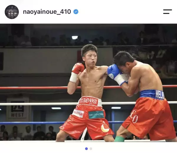 【ボクシング】井上尚弥がデビュー１４周年に「残りのキャリアもぶち上げていくよ」…デビュー戦＆中谷潤人戦の写真とともにＳＮＳ投稿