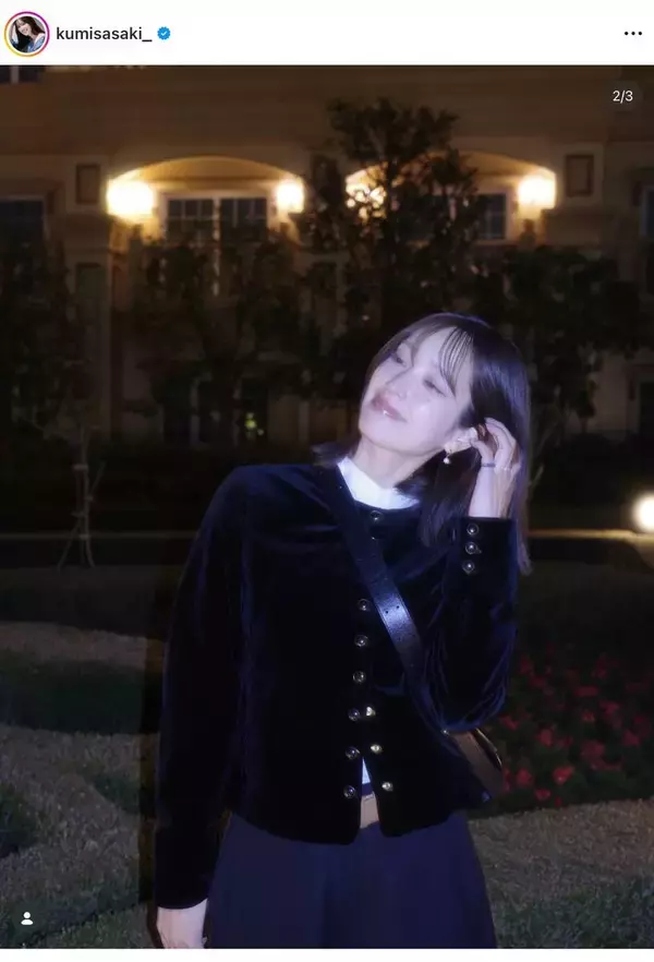 元日向坂４６・佐々木久美、「お気に入りのジャケット」で魅せるシックなコーデ姿が美しい