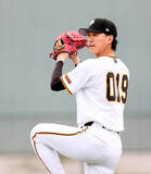 「【巨人】育成・園田純規、支配下昇格＆１軍初登板へ　小林から金言＆山崎＆赤星から姿勢を学んだ」の画像1