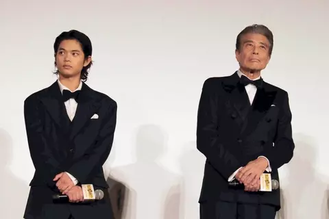 黒川想矢、憧れの舘ひろしと念願の初共演　舘は芝居絶賛も「これで学校の成績が下がったら私のせい」