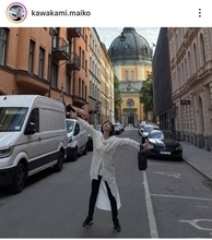 スウェーデン出身の女優・川上麻衣子「日本の悔しい思いも込めてスウェーデンを応援」