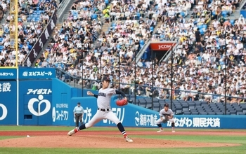 【高校野球】横浜、スローガン通りの「５－０野球」で５回終了…ドラ１候補・織田翔希は最速１５５キロで無失点投球続く