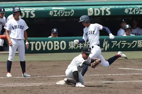【甲子園】熊本代表・有明が逆転成功　満員の甲子園が沸く　守備では中継プレーも