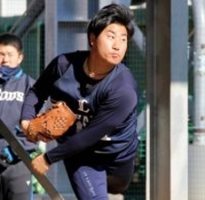 【西武】ドラ２・岩城颯空、古賀悠斗との「中大バッテリー」実現にそわそわワクワク「見かけたらすぐにあいさつに」