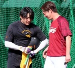 【巨人】丸佳浩が楽天・前田健太と再会　広島時代の１学年先輩に敬意