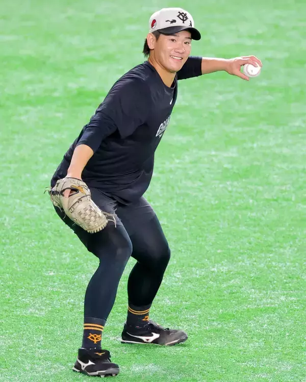 「【巨人】井上温大が今季初先発　外野手最年長の丸佳浩も「７番・右翼」で今季初スタメン」の画像