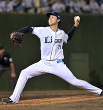 【西武】菅井信也７回６安打１失点で降板　最少失点でまとめる