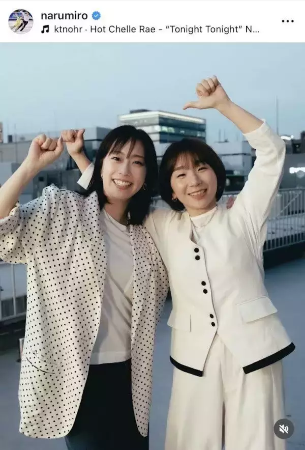 高橋成美さん×石川佳純さん　オリンピアン同士の豪華２ショット「アスリートってキレイ」「体幹がしっかり」「二人とも、かわいい〜」