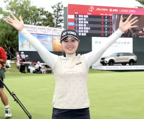【女子ゴルフ】２１歳のルーキー・倉林紅がツアー最多７人プレーオフを制して初優勝　宮城県出身者ツアー初Ｖ＆優勝者がいないのは残り９県に　