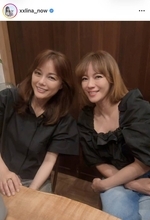ＭＡＸ・ＬＩＮＡ「デビュー当時から似てる！と...」歌姫との２ショットに「双子ちゃん」「ほんとに似てる」「どっちがりっちゃん？」