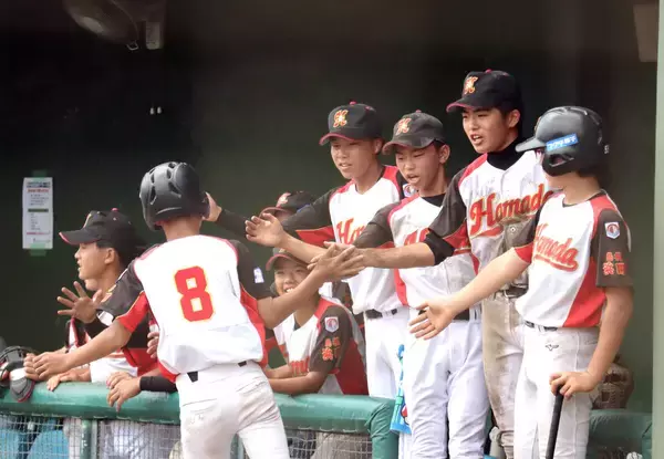 【ボーイズ】初出場の浜田がベスト１６入り、野原主将「体も小さいが諦めずに戦えているのが勝因」