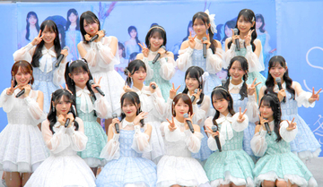 ＳＴＵ４８　新曲のリリースイベントに８００人集結　初センター・甲斐心愛「音楽には夢がある」
