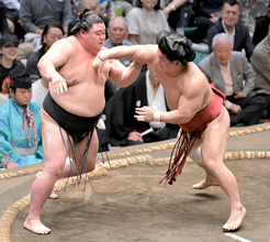 朝紅龍が３連勝　初黒星の弟・朝翠龍にはエール「悪い相撲ではない」