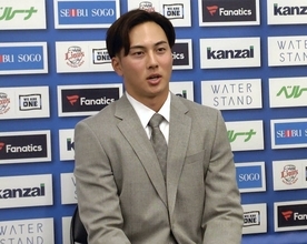【西武】長谷川信哉外野手が１９００万円増の３４００万円でサイン　定位置確保へ「絶対に勝つという気持ちで」