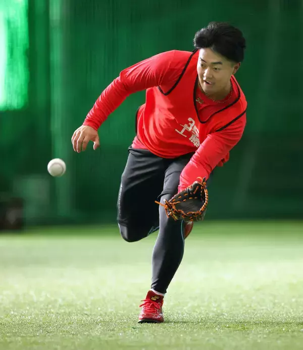 【広島】ドラフト４位・工藤泰己が負傷離脱　春季キャンプ１軍スタート内定も「右大腿二頭筋腱膜部損傷」