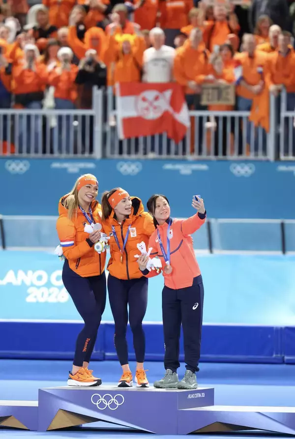 銅メダリスト・高木美帆が驚いた異例の光景　ライバル国ファンから「ミホ！　ミホ！」　感じた存在の大きさ…ミラノ五輪担当記者日記