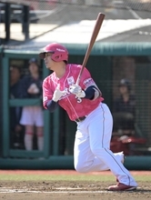 【楽天】 好調の浅村栄斗の２点打で同点に　初回に武内から３連打　三木肇監督の誕生日に打線が奮起