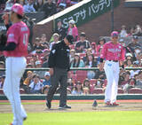 「【西武】０―０から一転…延長１０回にハト出現で３点勝ち越し　西口文也監督も笑顔「幸運を運んできてくれたのかな」」の画像1