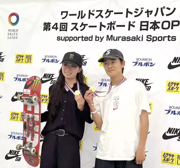 スケボー女子はパリ五輪銀の赤間凛音が優勝　６月からロス五輪予選へ「自分の力を最大限に発揮」同金の吉沢恋は２位…日本オープン