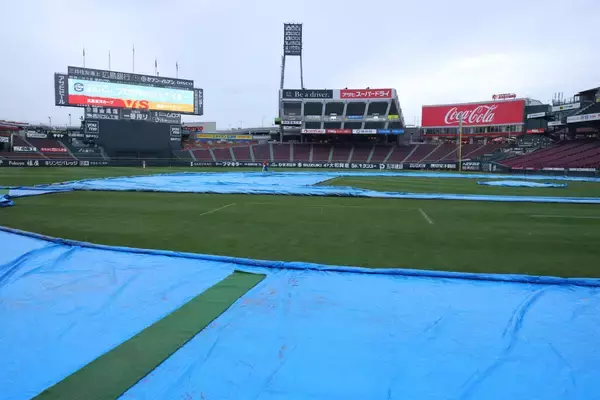 【巨人】マツダスタジアムの広島戦は雨天中止　カード勝ち越しへ準備も天候回復せず　１０日から本拠地ヤクルト戦