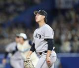 「【巨人】井上温大、ヤクルト戦初勝利ならず　オスナに逆転３ラン被弾で５回途中３失点「５回を投げ切れず降板してしまった事が申し訳ないし悔しい」」の画像1