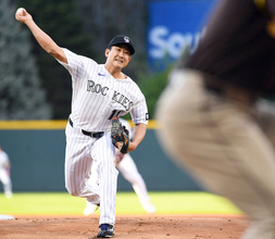 菅野智之、最近１４勝２敗のパドレス相手に５回まで１失点　２勝目の権利をゲット