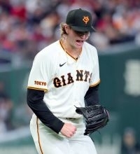 【巨人】いきなり吠えた！エンジン全開のウィットリーに「めっちゃ気合入ってる」「静かなイメージなのに」驚きの声