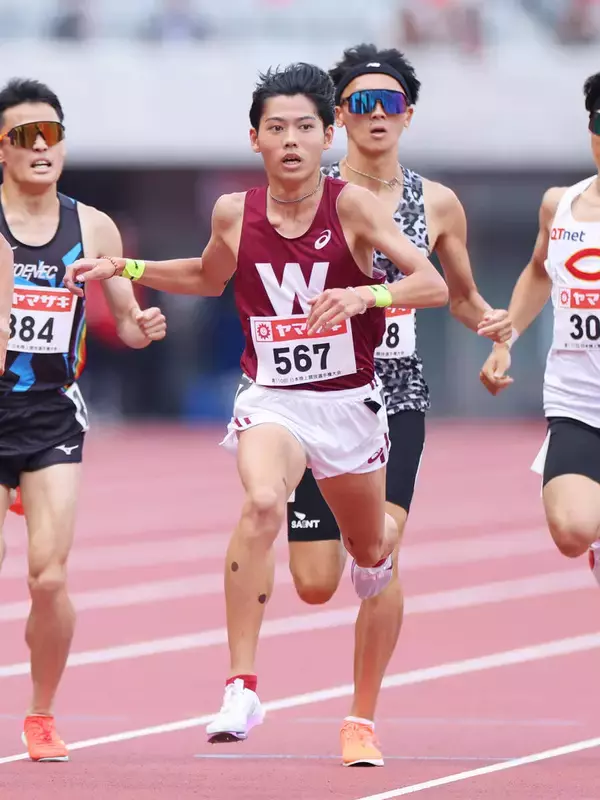 早大の本田桜二郎が驚異のスパートで予選トップ通過　決勝は「言えないけど、レースプランは考えています」…陸上日本選手権
