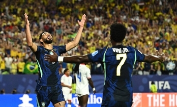 【Ｗ杯】決勝Ｔ進出へクニャ！クニャ！！ビニシウス！！！ブラジル前半だけで３発　ネイマールはベンチ外