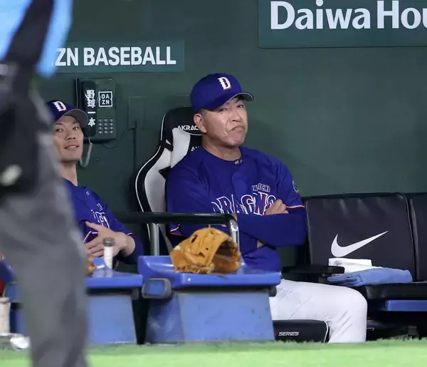 【中日】逆転負けで最下位転落　８回に勝ち越し許した吉田聖弥に井上一樹監督「先頭バッターにツーベースは…」「粘り強くいくしかなかった」