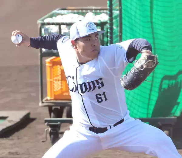 【西武】ＷＢＣ出場予定の平良海馬が練習欠席 、左ふくらはぎに違和感…今後は未定