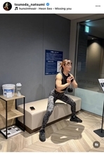 五輪金メダルの美人柔道家、鍛え上げられたボディー披露「腕と肩が…」「美しい筋肉」「惚れ惚れ」…角田夏実さんのトレーニング姿